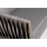 Диван двухместный уличный 'Муза' серый от ImperiumLoft