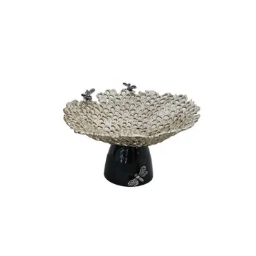 Блюдо декоративное Соты металлическое 69-219004