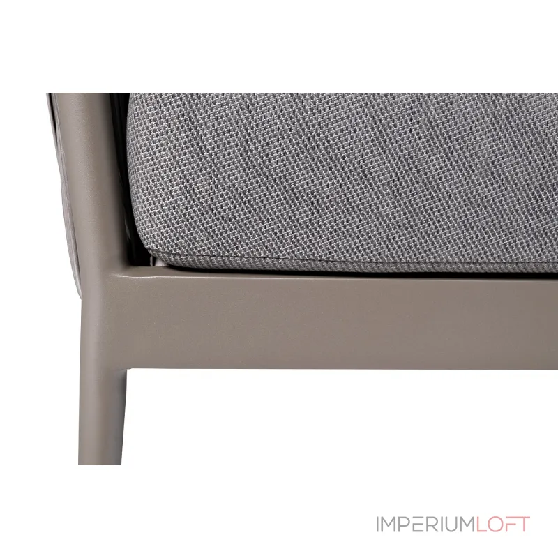 Диван двухместный уличный 'Муза' серый от ImperiumLoft Диван двухместный уличный 'Муза' серый от ImperiumLoft