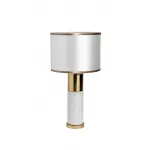 Лампа настольная с абажуром цвета слоновая кость от ImperiumLoft