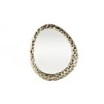69-216032L Зеркало Ab ovo L, рама металл. золото 92*78,5*4,5см от ImperiumLoft
