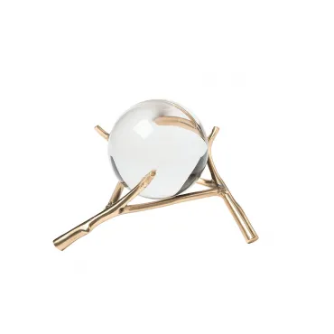 Шар декоративный стеклянный на подставке