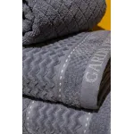 Полотенце 'Наполи' 50*90 серое от ImperiumLoft