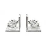 XBE1580 Держатели для книг Лотосы 2 шт. 11,5*11,3*12*3см. от ImperiumLoft