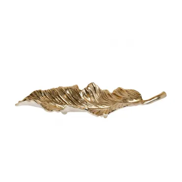 Декоративное блюдо GardaDecor Лист 71PN-0716 Декоративное блюдо GardaDecor Лист 71PN-0716