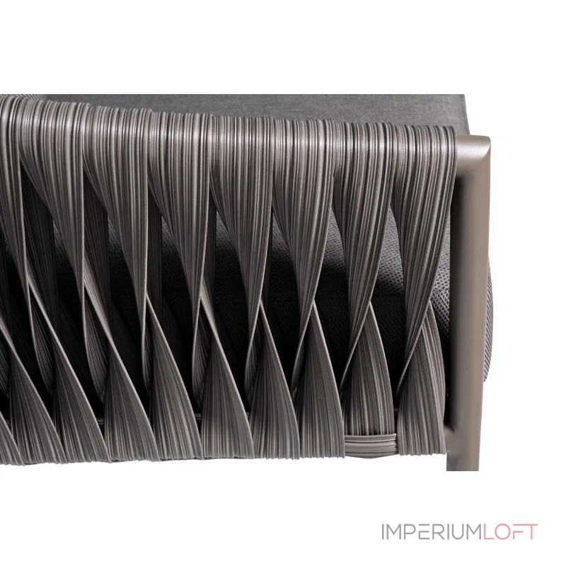 Диван двухместный уличный 'Муза' серый от ImperiumLoft Диван двухместный уличный 'Муза' серый от ImperiumLoft