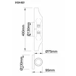 Бра металлическое черное/золото 91GH-0021 от ImperiumLoft
