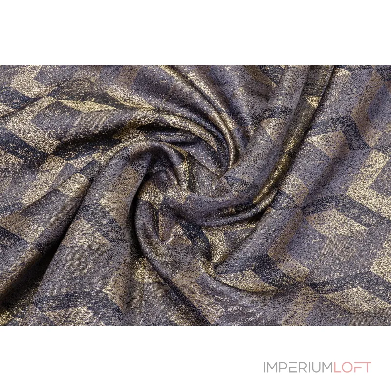 121GD-TON04-PORT BRONZ Портьера MODENA бронзовая 275*260см от ImperiumLoft