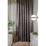 121GD-TON04-PORT BRONZ Портьера MODENA бронзовая 275*260см от ImperiumLoft