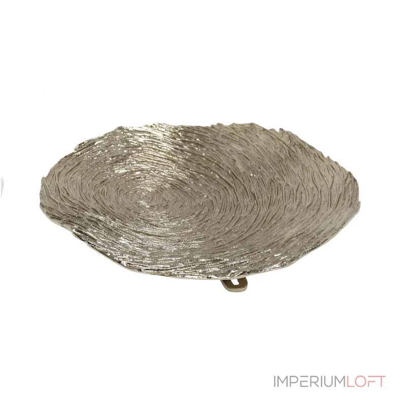 69-219027 Декор настенный металлич.Wood золото d46см от ImperiumLoft