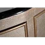 Комод серебристый с гранитной столешницей ART-N2911-S от ImperiumLoft