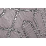 70SW-1531 Подушка с бисером Геометрия сереб.45*45см от ImperiumLoft