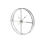 79MAL-5761-76NI Часы настенные цвет хром d76см от ImperiumLoft