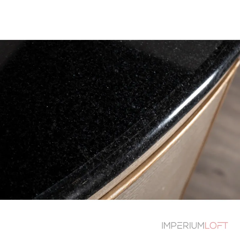 Комод серебристый с гранитной столешницей ART-N2911-S от ImperiumLoft