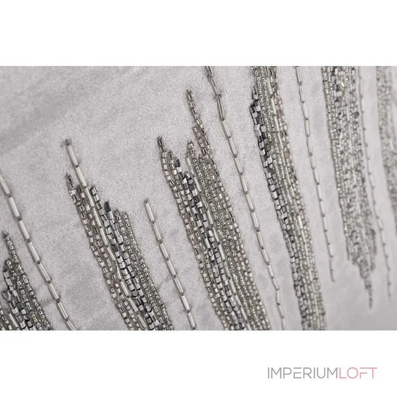 Подушка декоративная с бисером Линии 70SW-26109 от ImperiumLoft