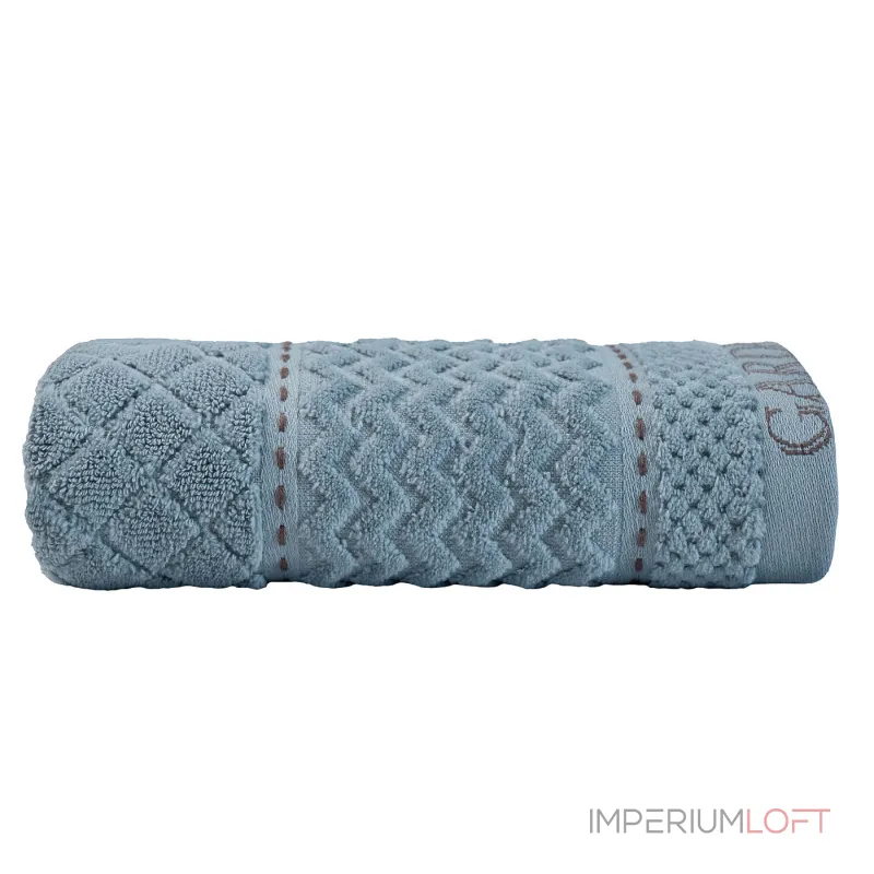 Полотенце 'Наполи' 50*90 голубое от ImperiumLoft