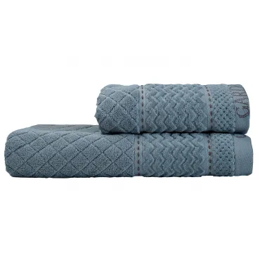 Полотенце 'Наполи' 50*90 голубое