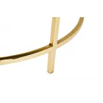 79MAL-7067 Стол журнальный с мраморной столешницей d45*60см от ImperiumLoft