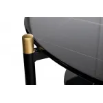 Стол журнальный круглый с полкой 30B-872 от ImperiumLoft