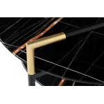 Стол журнальный круглый с полкой 30B-872 от ImperiumLoft