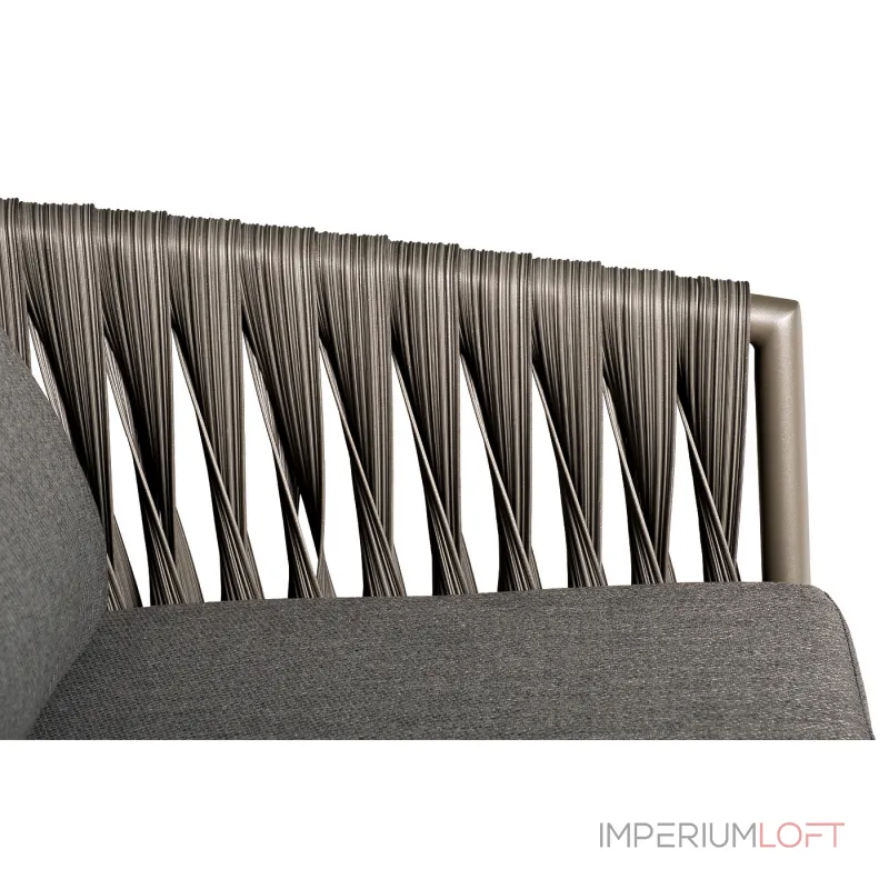 Кресло уличное 'Муза' серое от ImperiumLoft