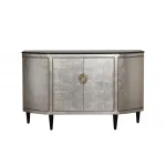 Комод серебристый с гранитной столешницей ART-N2911-S от ImperiumLoft