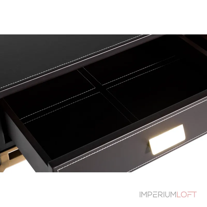 76AR-D671 Стол письменный коричн/мат.золото 126*66*76см от ImperiumLoft 76AR-D671 Стол письменный коричн/мат.золото 126*66*76см от ImperiumLoft