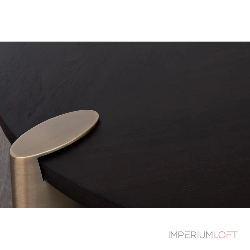 Стол журнальный низкий Kong темный орех от ImperiumLoft