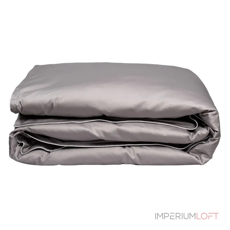 Пододеяльник сатиновый 'Мечты' 230х210см серый от ImperiumLoft Пододеяльник сатиновый 'Мечты' 230х210см серый от ImperiumLoft