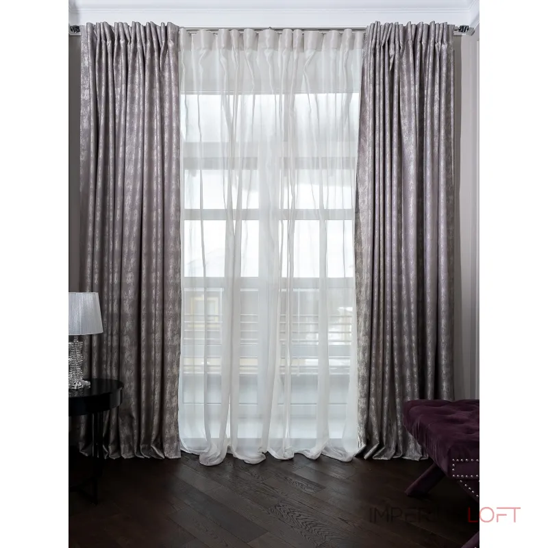 Тюль SERIK 275х320см бежевый от ImperiumLoft