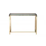 Консоль прозрачное стекло/золото от ImperiumLoft