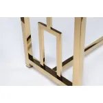 Консоль прозрачное стекло/золото от ImperiumLoft