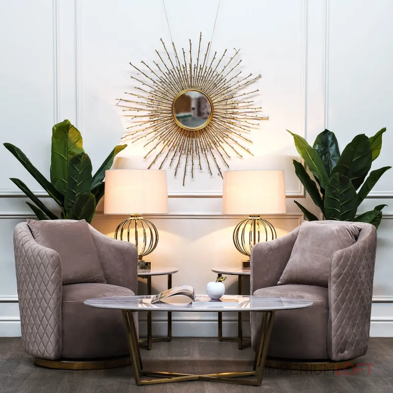 Зеркало 'Лучи солнца' от ImperiumLoft Зеркало 'Лучи солнца' от ImperiumLoft