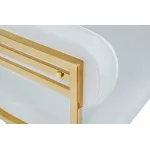 GY-8504STUL-SVSER Стул велюр светло-серый/золото 61*60*74см от ImperiumLoft