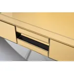 Стол сервировочный зеркальный золото/хром от ImperiumLoft