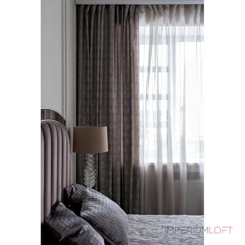 Тюль SERIK 275х320см бежевый от ImperiumLoft