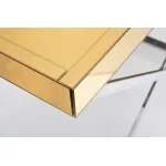 Стол сервировочный зеркальный золото/хром от ImperiumLoft