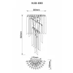 Бра стеклянное 91GH-3003 от ImperiumLoft