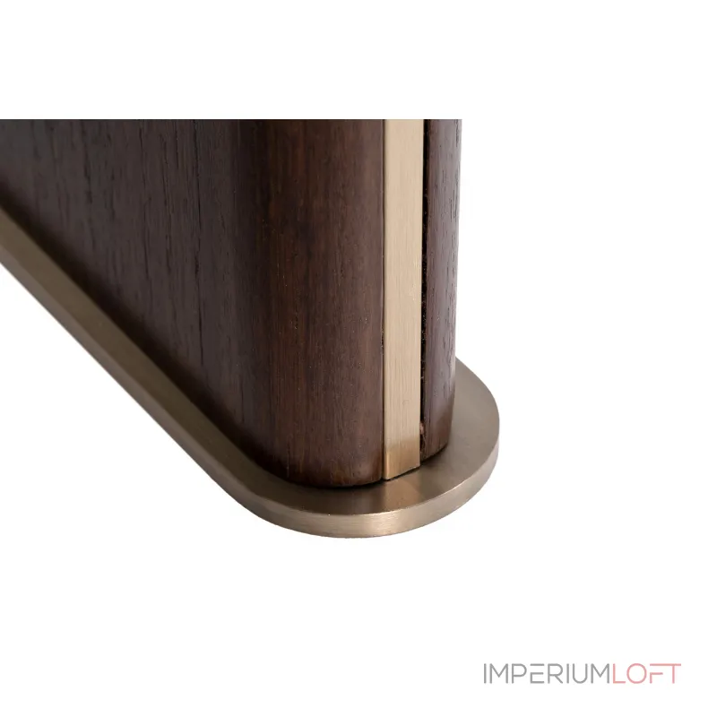 Стол журнальный овальный искусственный камень белый от ImperiumLoft