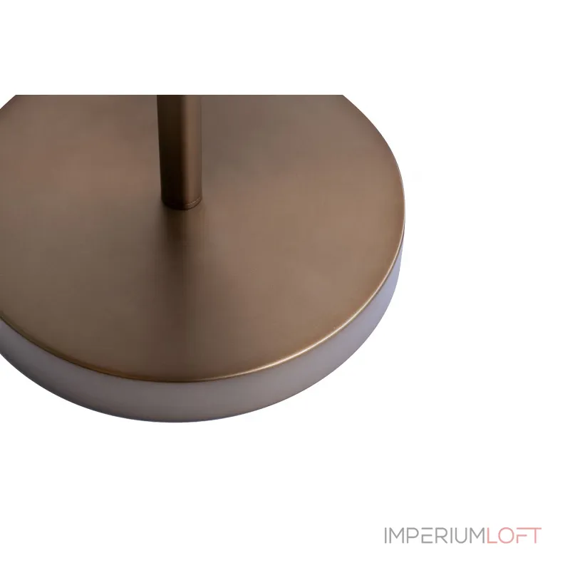 Торшер с мраморным столиком (белый плафон) от ImperiumLoft