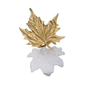 Бра 'Листья' золотое