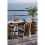 Кресло 'Мэвис' уличное белое от ImperiumLoft