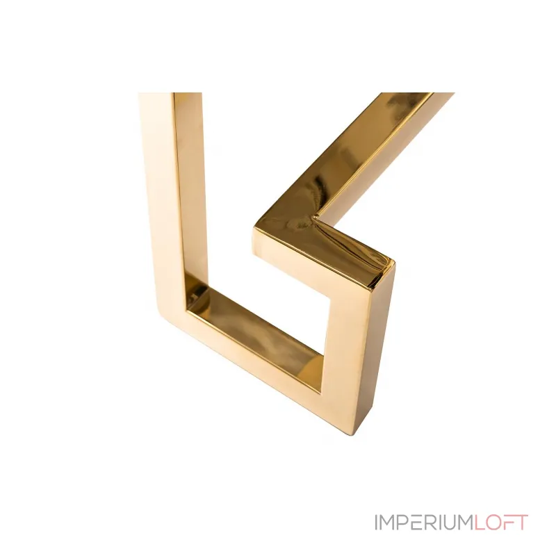 Консоль черное стекло/золото 13RXC3049-GOLD от ImperiumLoft