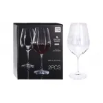 SR4000090 Бокал д/крас.вина 690мл с полосками набор 2 шт от ImperiumLoft