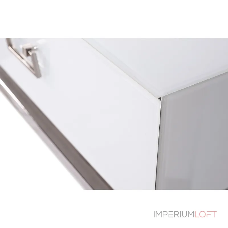 Консоль с ящиками белая/хром от ImperiumLoft