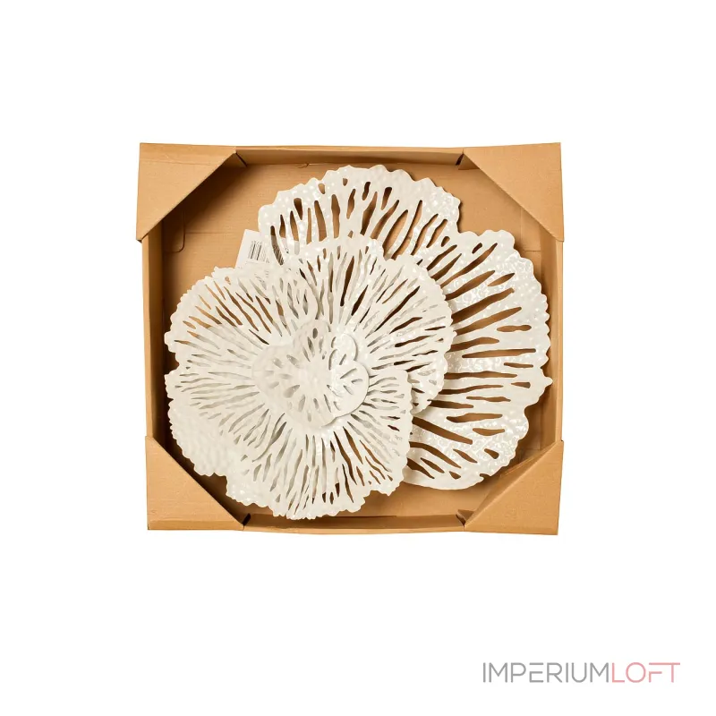 Декор настенный Цветок 37SM-8321-J от ImperiumLoft Декор настенный Цветок 37SM-8321-J от ImperiumLoft