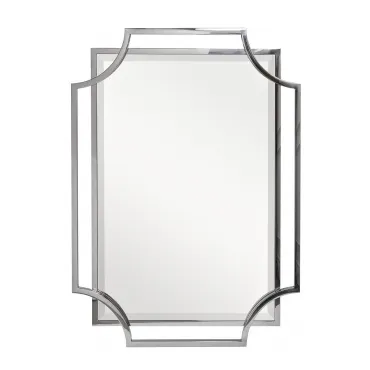 KFE1150/1 Зеркало в стальной раме цвет хром 78*108см