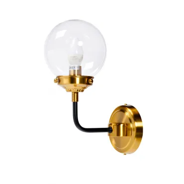 K2KG0521W-1 Бра Simple S латунь, стекло прозр. 15*23*h32 см K2KG0521W-1 Бра Simple S латунь, стекло прозр. 15*23*h32 см