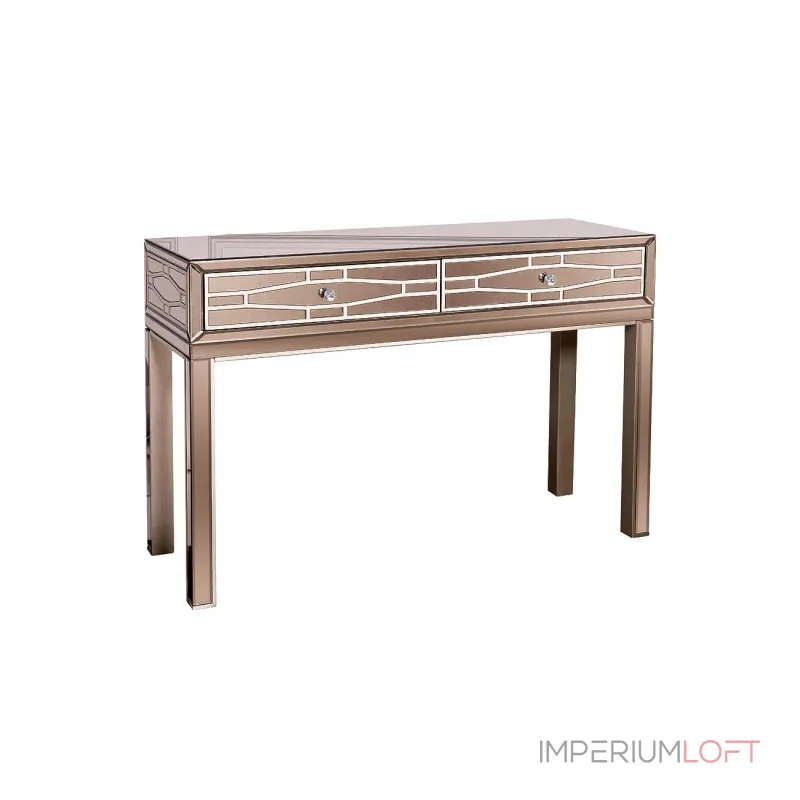 Консоль зеркальная с ящиками KFG038 от ImperiumLoft