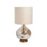 Лампа настольная с кремовым абажуром от ImperiumLoft
